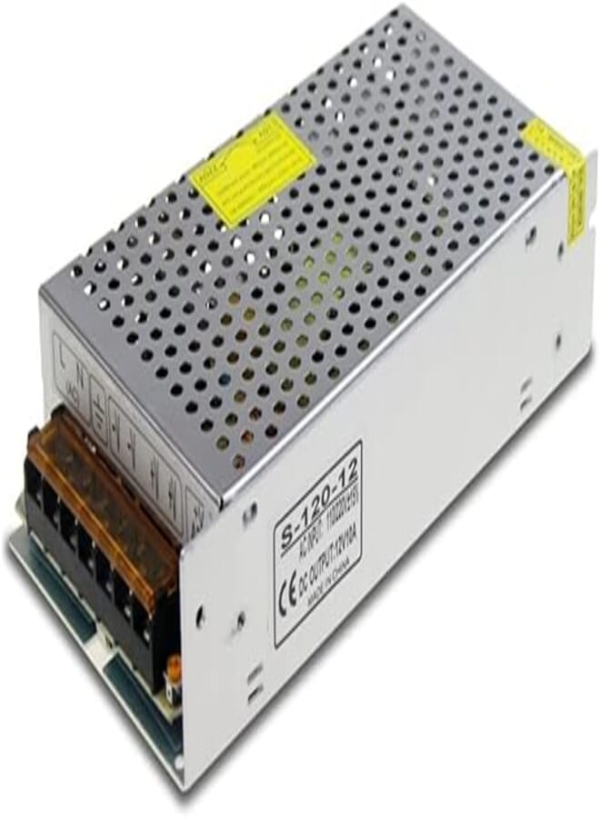 Power Supply O Power Supply12V 10A Fit For Surveillance Cameras And Alarms And Projects Engineering - 1 Piece